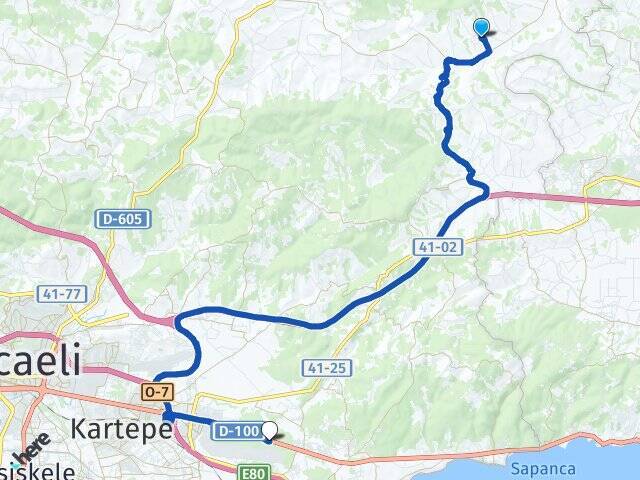 Düğmeciler Cengiz Topel Havalimanı Arası Kaç Km - Yol Tarifi