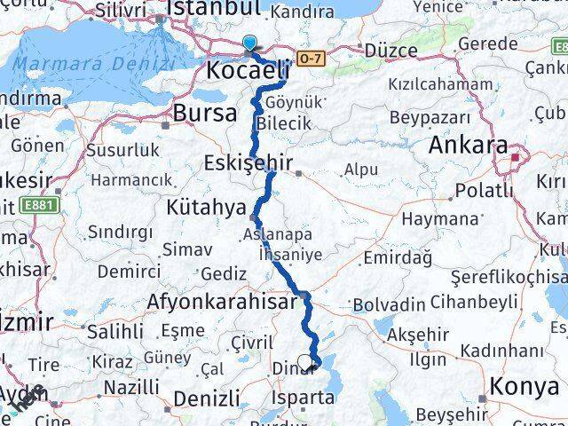 Gündoğdu Senirkent Arası Kaç Km - Yol Tarifi
