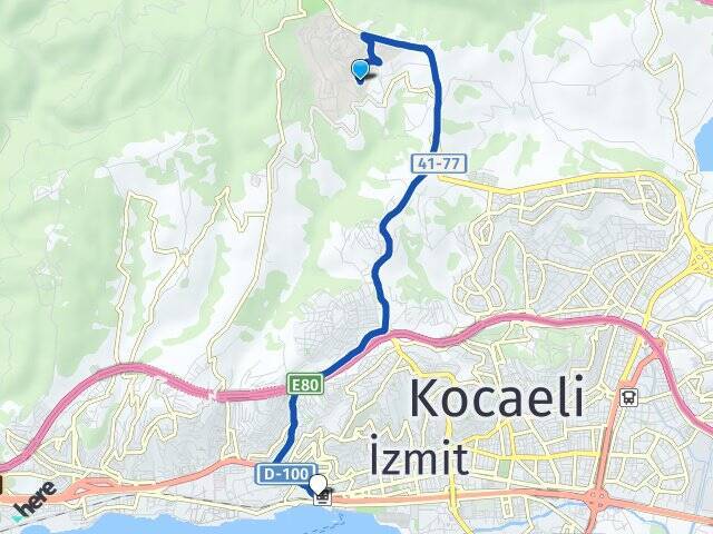 Kabaoğlu İzmit YHT Garı Arası Kaç Km - Yol Tarifi