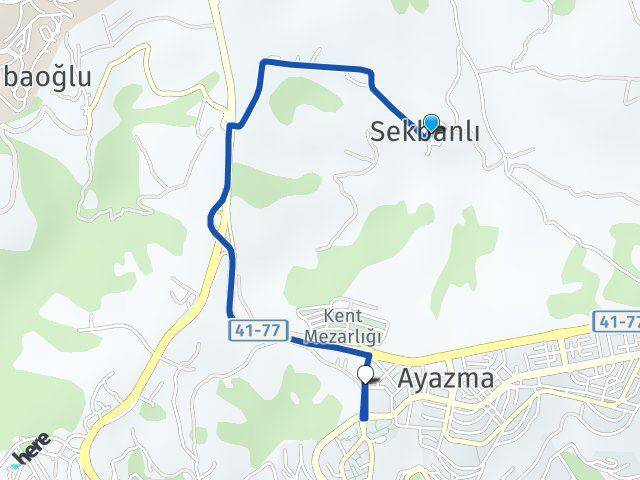 Sekbanlı Kocaeli Üniversitesi Arası Kaç Km - Yol Tarifi