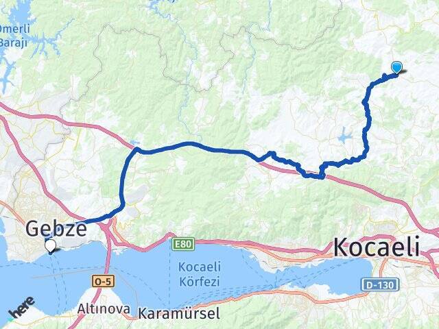Ağaçağıl Eskihisar Feribot İskelesi Arası Kaç Km - Yol Tarifi