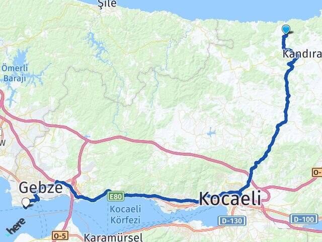 Çalköy Darıca Vapur İskelesi Arası Kaç Km - Yol Tarifi
