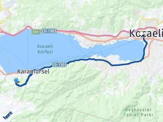 Oluklu İzmit Arası Kaç Km - Yol Tarifi