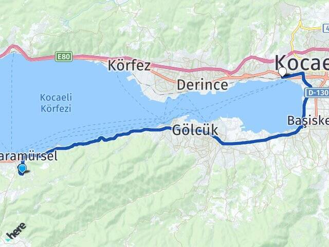 Pazarköy İzmit YHT Garı Arası Kaç Km - Yol Tarifi
