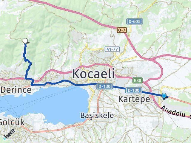Emekevler Çınarlı Arası Kaç Km - Yol Tarifi