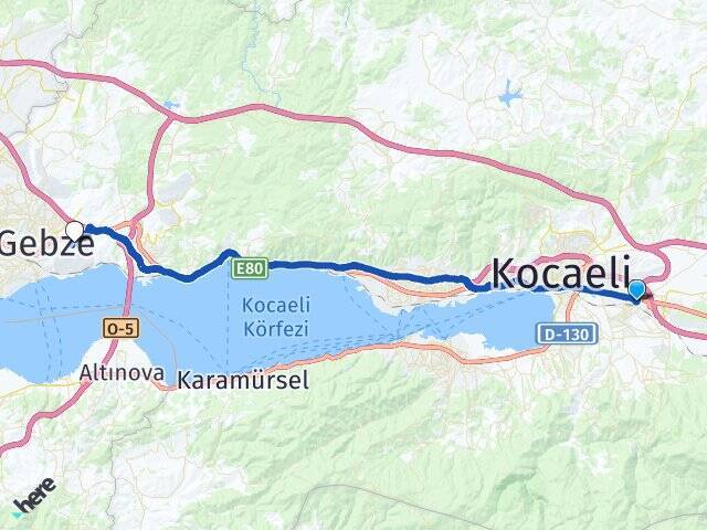 İstasyon Gebze Otogarı Arası Kaç Km - Yol Tarifi