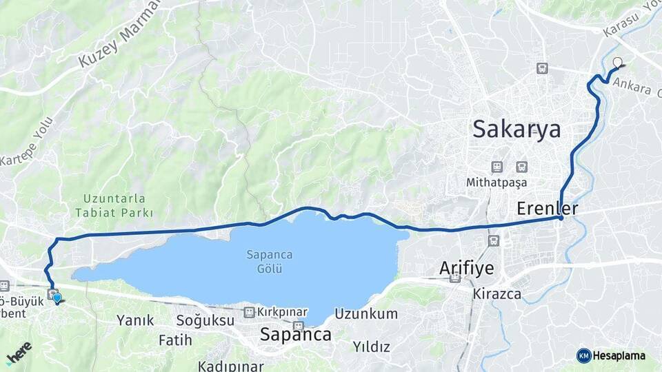 Maşukiye Rüstemler Arası Kaç Km - Yol Tarifi