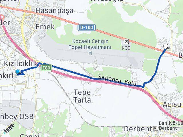 Sarımeşe İbrikdere Arası Kaç Km - Yol Tarifi
