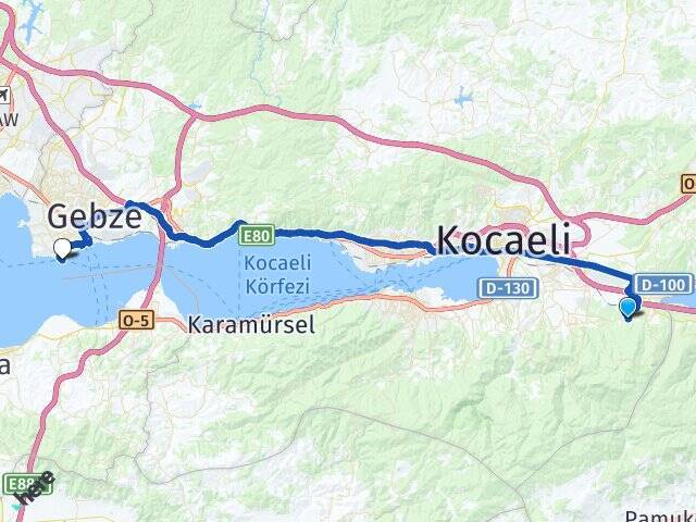 Şirinsulhiye Darıca Vapur İskelesi Arası Kaç Km - Yol Tarifi