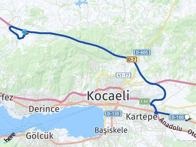 Sipahiler Cengiz Topel Havalimanı Arası Kaç Km - Yol Tarifi