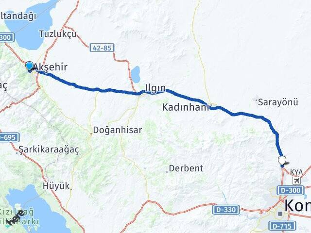 Selçuk Selçuk Üniversitesi Arası Kaç Km - Yol Tarifi