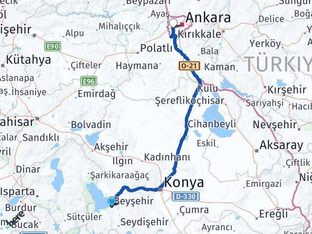 Beytepe Çankaya Arası Kaç Km - Yol Tarifi