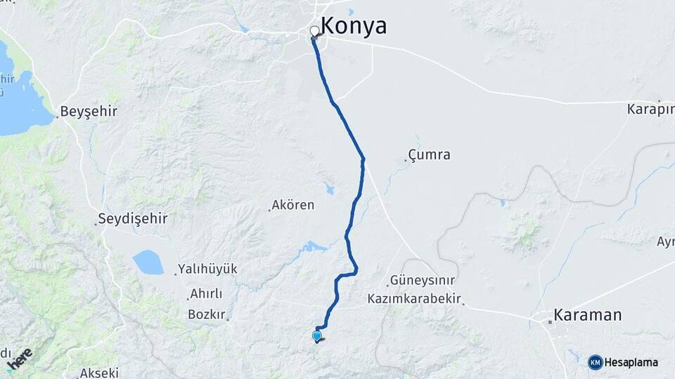 Armutlu Konya Arası Kaç Km - Yol Tarifi