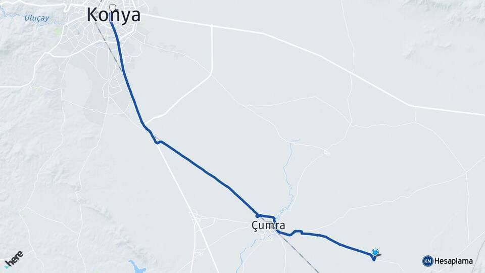 Taşağıl Konya Arası Kaç Km - Yol Tarifi