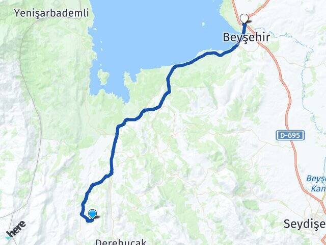 Göynem Beyşehir Otogarı Arası Kaç Km - Yol Tarifi