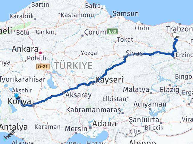 Doğanhisar Gümüşhane Arası Kaç Km - Yol Tarifi