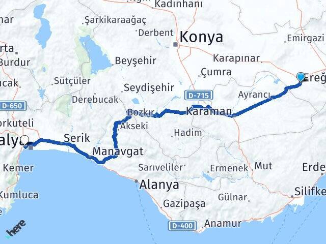 Şinasi Akdeniz Üniversitesi Arası Kaç Km - Yol Tarifi