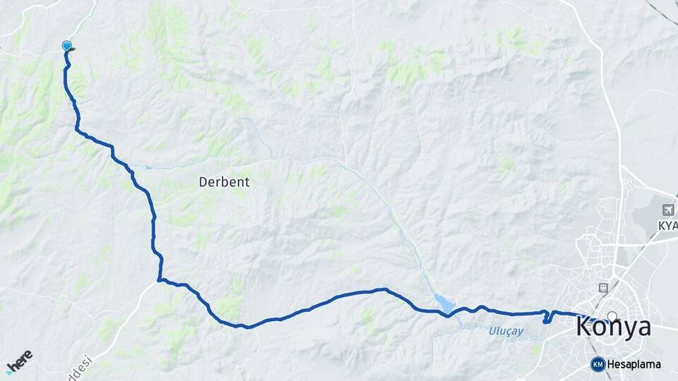 Balkı Konya Arası Kaç Km - Yol Tarifi