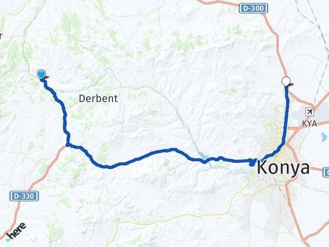 Çiğil Selçuk Üniversitesi Arası Kaç Km - Yol Tarifi