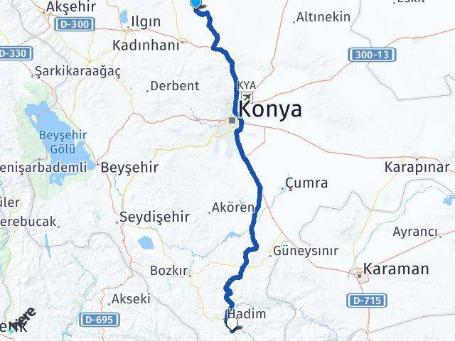 Kökez Taşkent Arası Kaç Km - Yol Tarifi