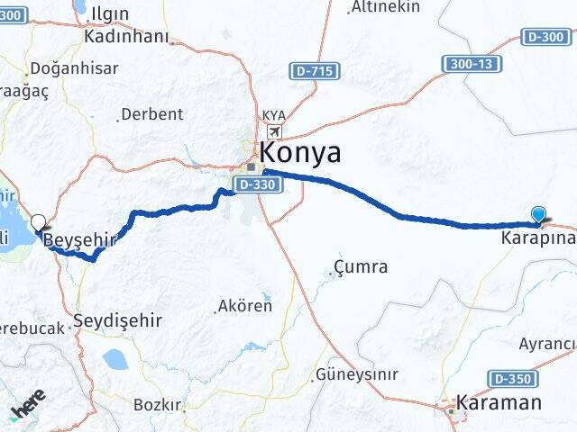 Adalet Beyşehir Otogarı Arası Kaç Km - Yol Tarifi