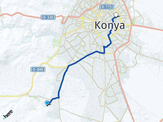 Gödene Karatay Arası Kaç Km - Yol Tarifi