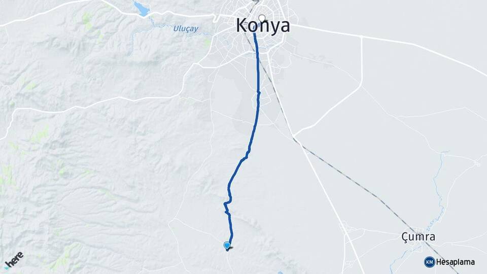 Kavak Konya Arası Kaç Km - Yol Tarifi