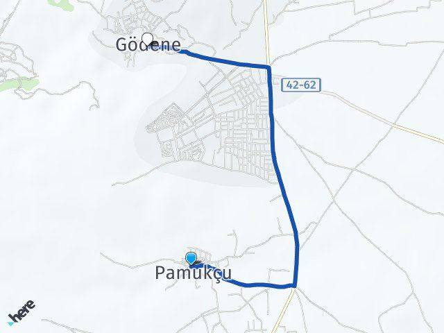 Pamukcu Gödene Arası Kaç Km - Yol Tarifi