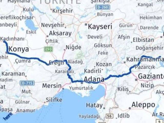 Sarayönü Adıyaman Arası Kaç Km - Yol Tarifi