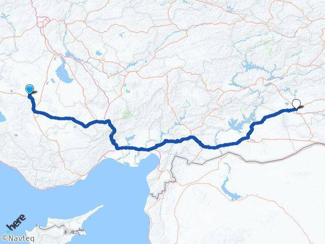 Sarayönü Diyarbakır Arası Kaç Km - Yol Tarifi