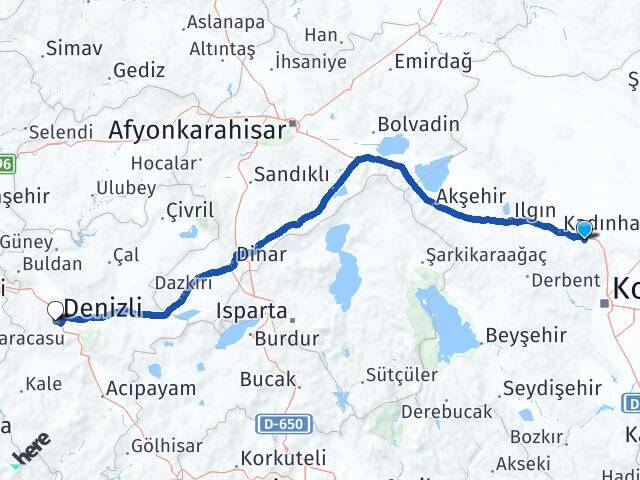 Ladik Alpaslan Arası Kaç Km - Yol Tarifi