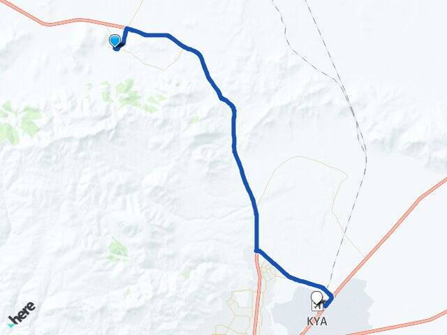 Ladik Konya Havalimanı Arası Kaç Km - Yol Tarifi