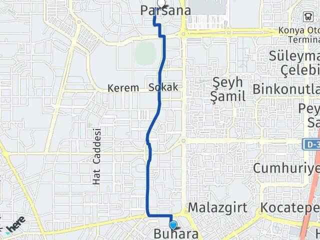 Buhara Parsana Arası Kaç Km - Yol Tarifi