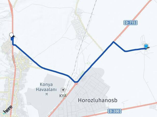 Tömek Selçuk Üniversitesi Arası Kaç Km - Yol Tarifi