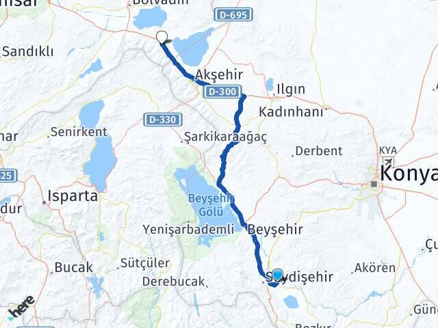Kesecik Sultandağı Arası Kaç Km - Yol Tarifi