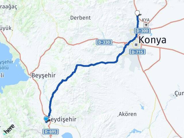 Sofuhane Selçuk Üniversitesi Arası Kaç Km - Yol Tarifi