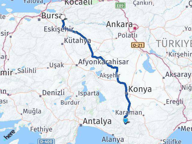 Taşkent Bilecik Arası Kaç Km - Yol Tarifi