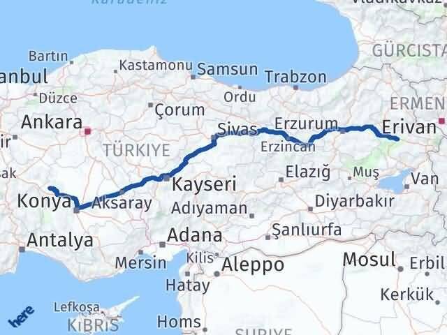 Tuzlukçu Ağrı Arası Kaç Km - Yol Tarifi