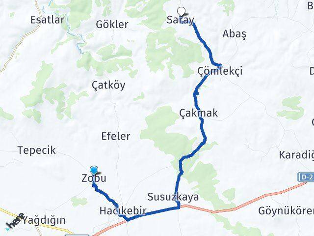 Zobu Aslanapa Arası Kaç Km - Yol Tarifi