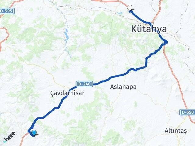 Aliağa Kütahya Sağlık Bilimleri Üniversitesi Arası Kaç Km - Yol Tarifi