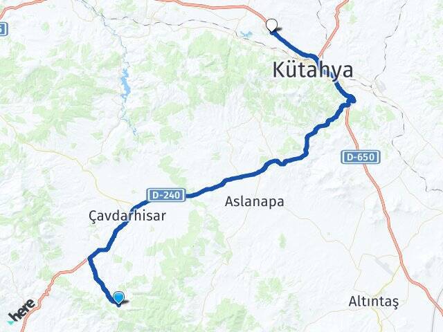 Cebrail Dumlupınar Üniversitesi Arası Kaç Km - Yol Tarifi