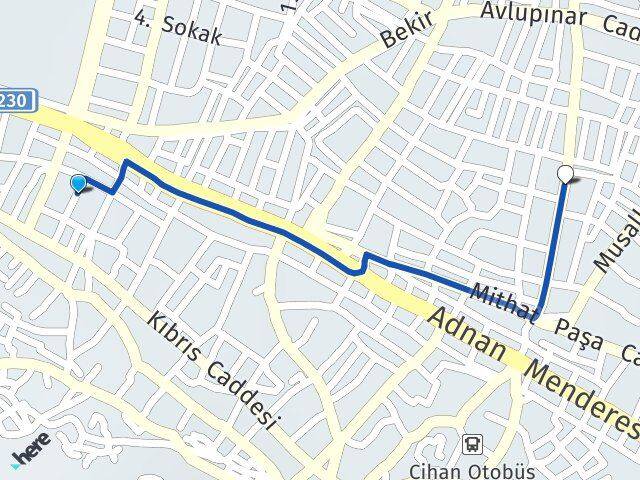 Lala Hüseyin Paşa Meydan Arası Kaç Km - Yol Tarifi