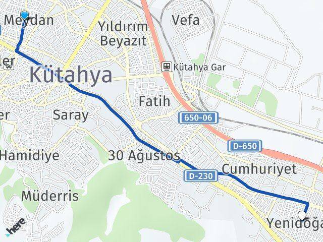 Meydan Yenidoğan Arası Kaç Km - Yol Tarifi