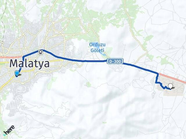 Paşaköşkü İnönü Üniversitesi Arası Kaç Km - Yol Tarifi