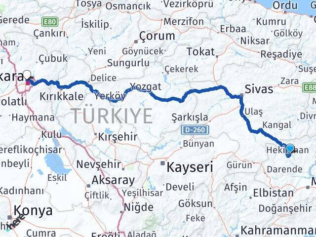 Budaklı Turgut Özal Üniversitesi Arası Kaç Km - Yol Tarifi