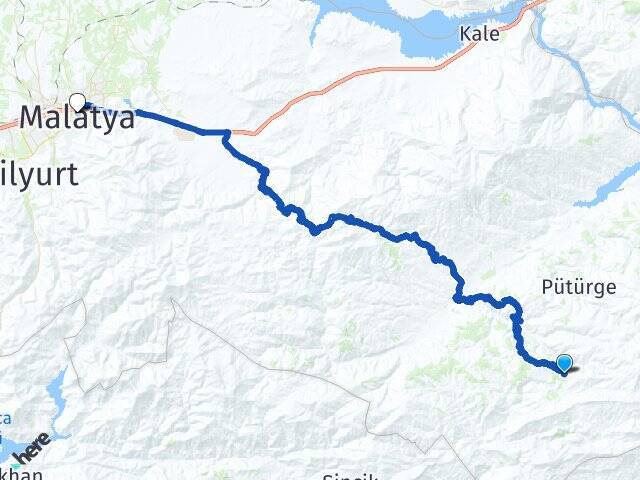 Nohutlu Malatya Arası Kaç Km - Yol Tarifi