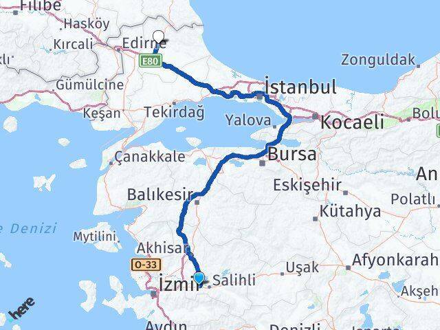 Ahmetli Kırklareli Arası Kaç Km - Yol Tarifi
