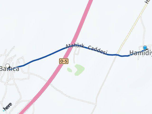 Hamidiye Ballıca Arası Kaç Km - Yol Tarifi