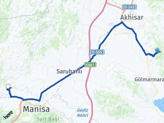 Karayağcı Celal Bayar Üniversitesi Arası Kaç Km - Yol Tarifi