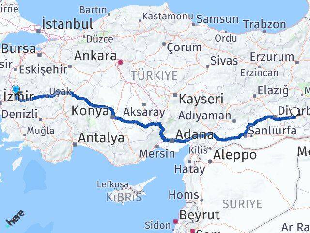 Gölmarmara Batman Arası Kaç Km - Yol Tarifi